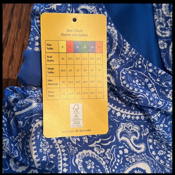 Lole Tummy Tuck One Piece Swimsuit Size 16 - Picture 3 of 10